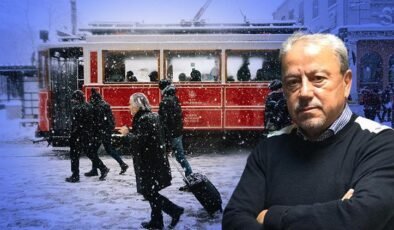 İstanbul’a ikinci sistem geliyor: Kar yağışı etkili olacak! Prof. Dr. Orhan Şen saat verip uyardı